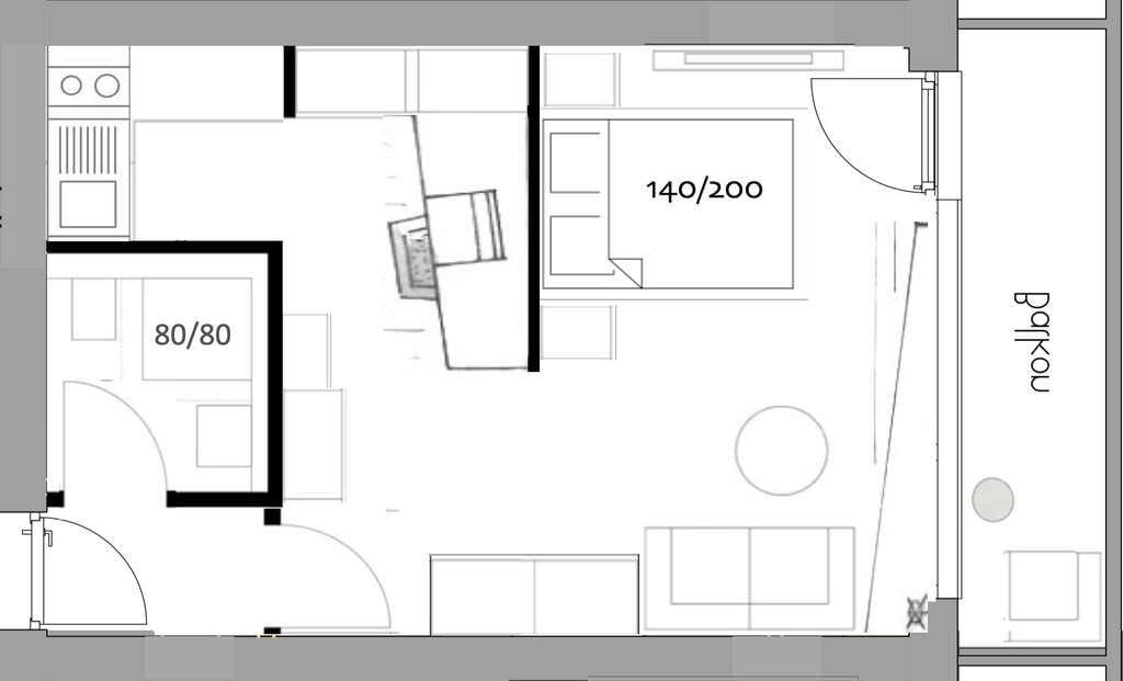 Immobilie in Höchberg - 1-ZIMMER-STUDIO  IN HÖCHBERG | Wohnen mit Licht, Luft, Freiraum & Freude - Bild 1