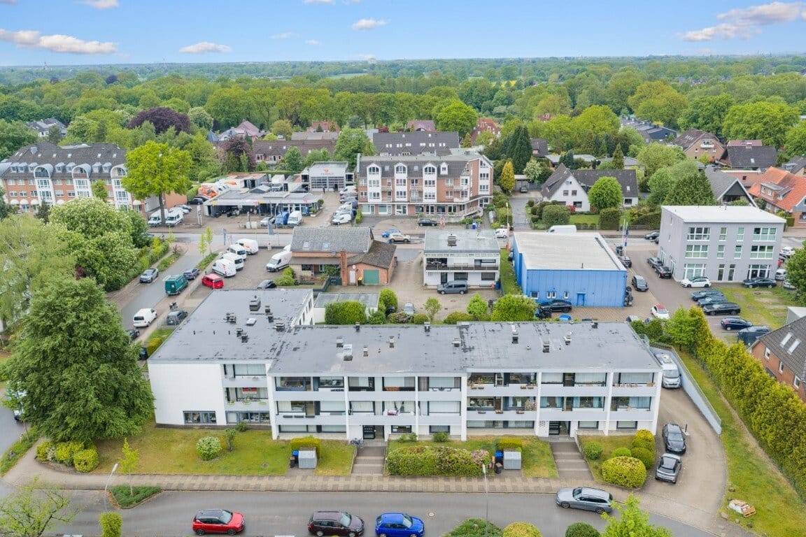 Immobilie in Norderstedt - Attraktive Kapitalanlage in Norderstedt-Glashütte:  1-Zimmer Wohnung mit Balkon - Bild 1