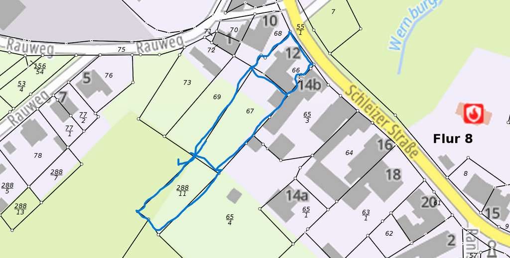 Immobilie in Oppurg - Einfamilienhaus mit großem Gartengrundstück und Nebengelassund Wald in Wernburg - Bild 1
