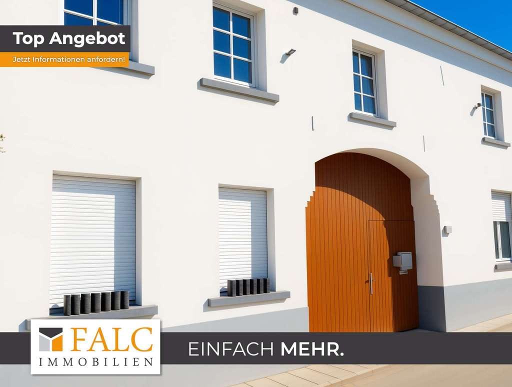Immobilie in Linnich - Vierkanthof mit Blick auf Wiesen und Felder - Bild 0