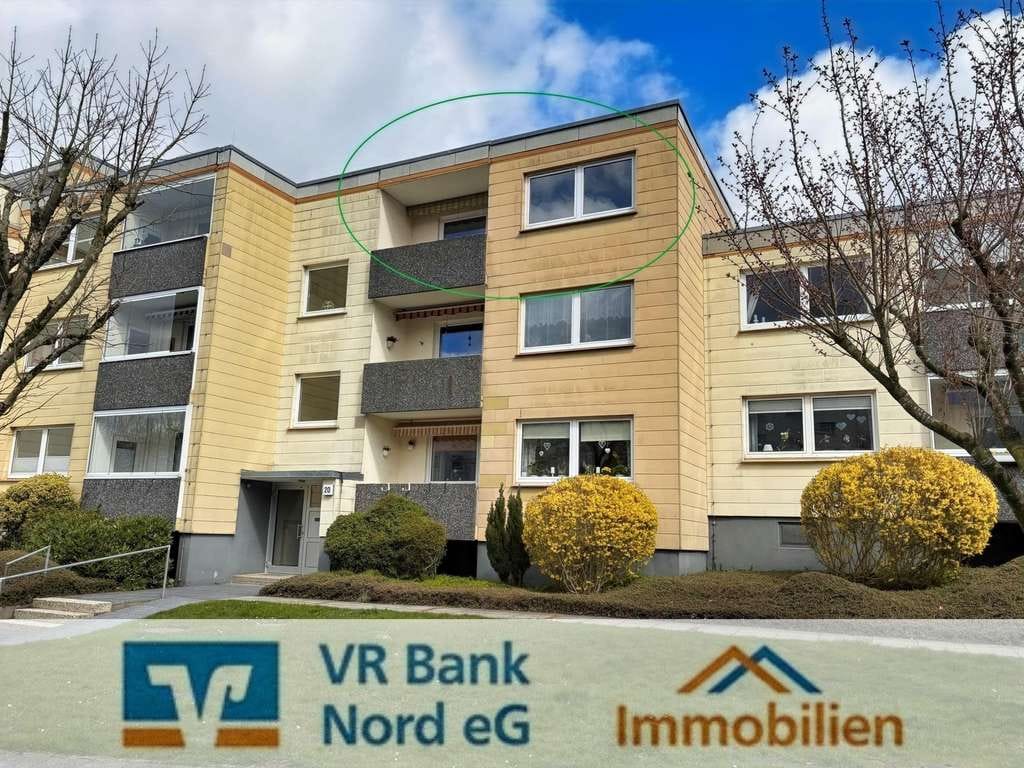 Immobilie in Harrislee - 3 Zimmer Eigentumswohnung mit gelungener Raumaufteilung - Bild 0