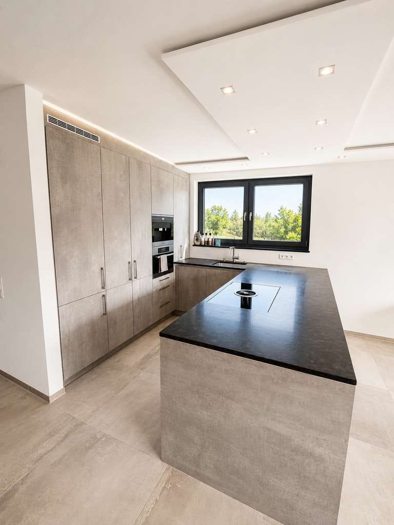 Immobilie in Malterdingen -  Moderne 5-Zimmer-Wohnung mit hochwertiger Ausstattung und Garten am Dorfbach - Bild 0
