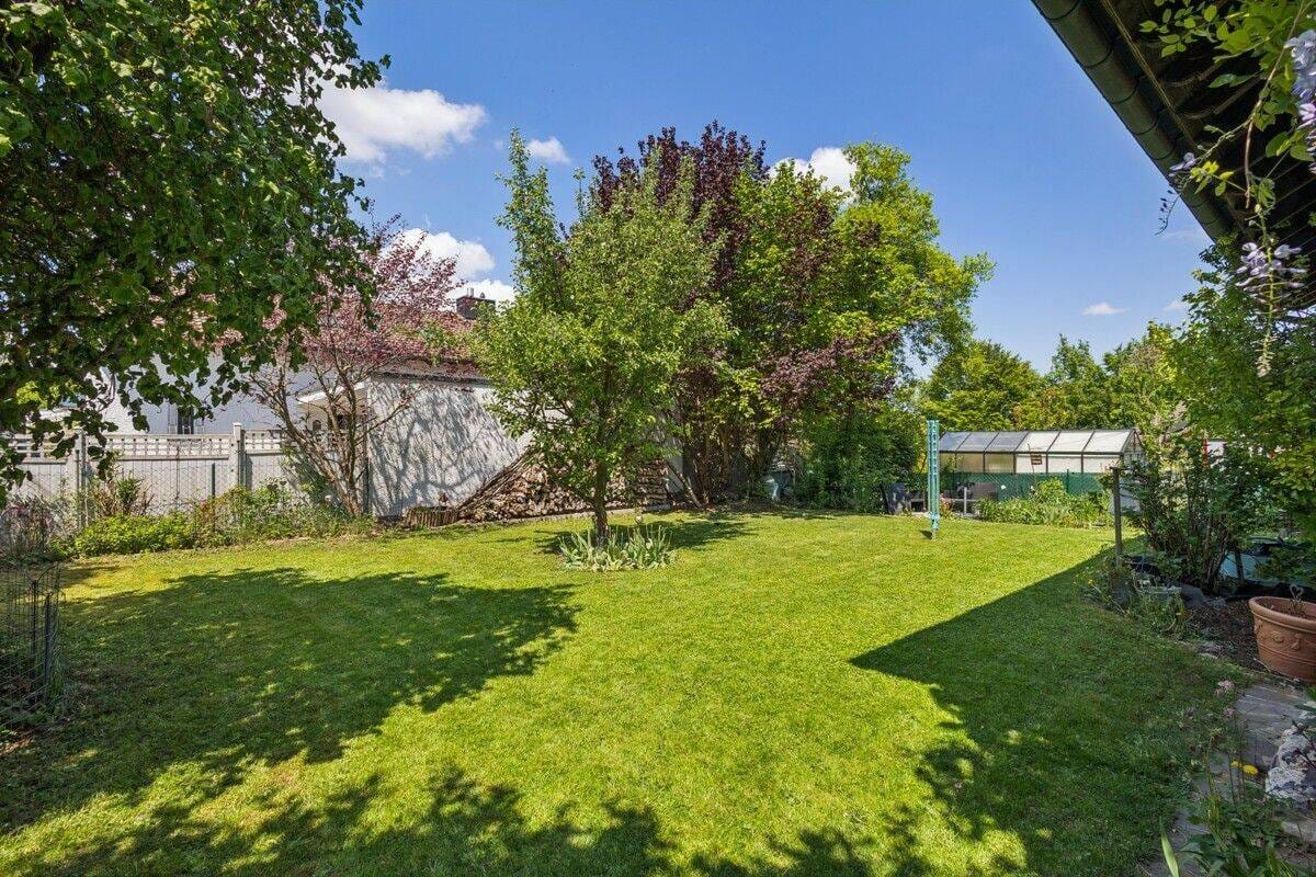 Immobilie in Mering - Zweifamilienhaus mit Garten und Kamin - Erdgeschosswohnung in Mering - Bild 1