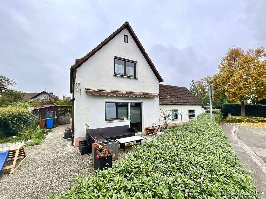 Immobilie in Allersberg - Starterhaus: kleines Einfamilienhaus mit Potenzial zum bezahlbaren Einstiegspreis - Bild 0