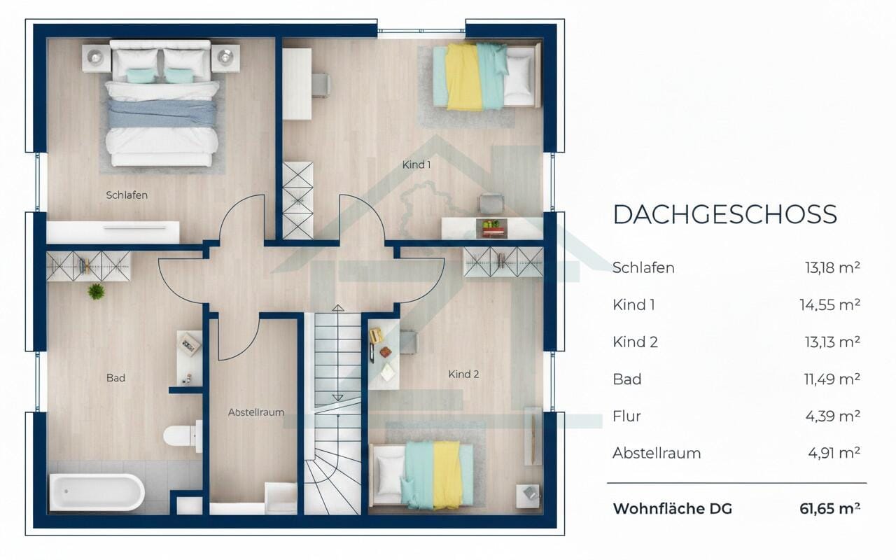 Immobilie in Heideland - Einfamilienhaus inklusive 810 m² Grundstück in Großhelmsdorf - Bild 4