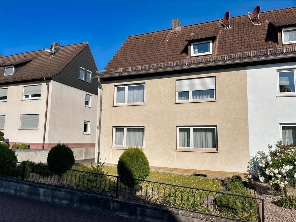Immobilie in Heringen - Doppelhaushälfte mit Garage in Heringen - Bild 0