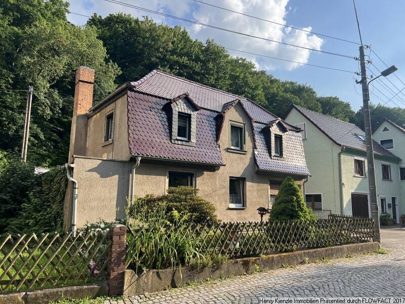 Immobilie in Nünchritz - Einfamilienhaus mit Garage, Nebengebäuden und überdachter Terrasse - Bild 0
