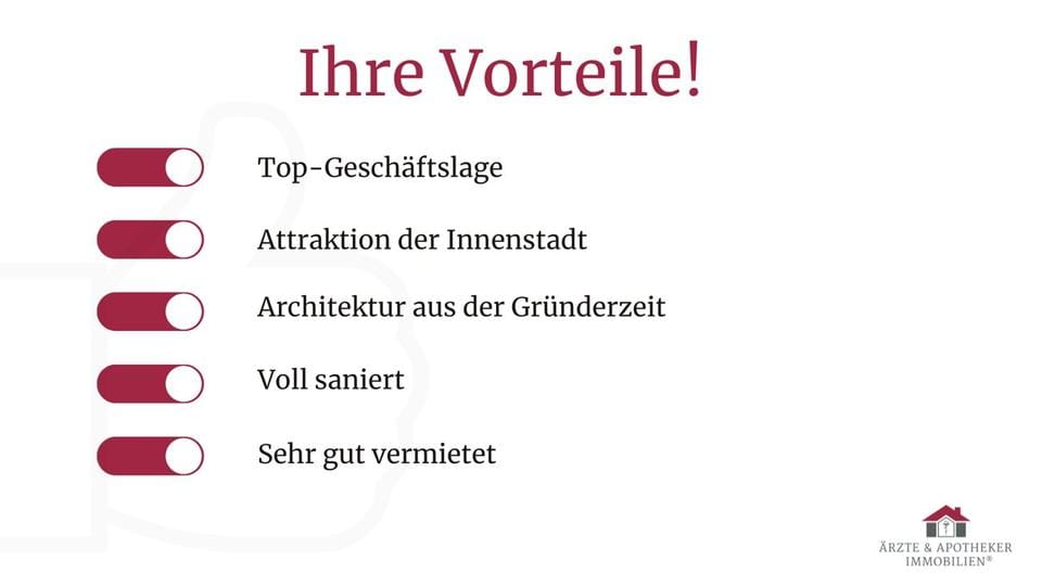 Immobilie in Boizenburg/Elbe - Repräsentatives historisches Geschäftshaus in 1A-Lage - voll saniert - Bild 0