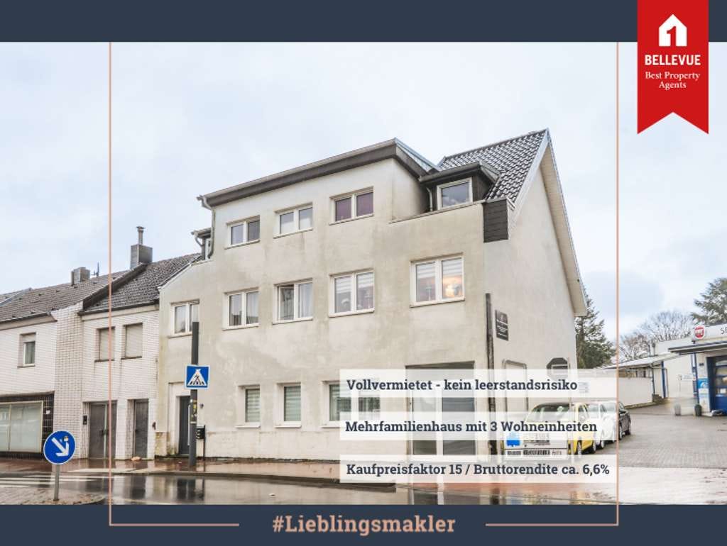 Immobilie in Baesweiler - Attraktives Mehrfamilienhaus mit drei Einheiten und Entwicklungspotenzial - Bild 0