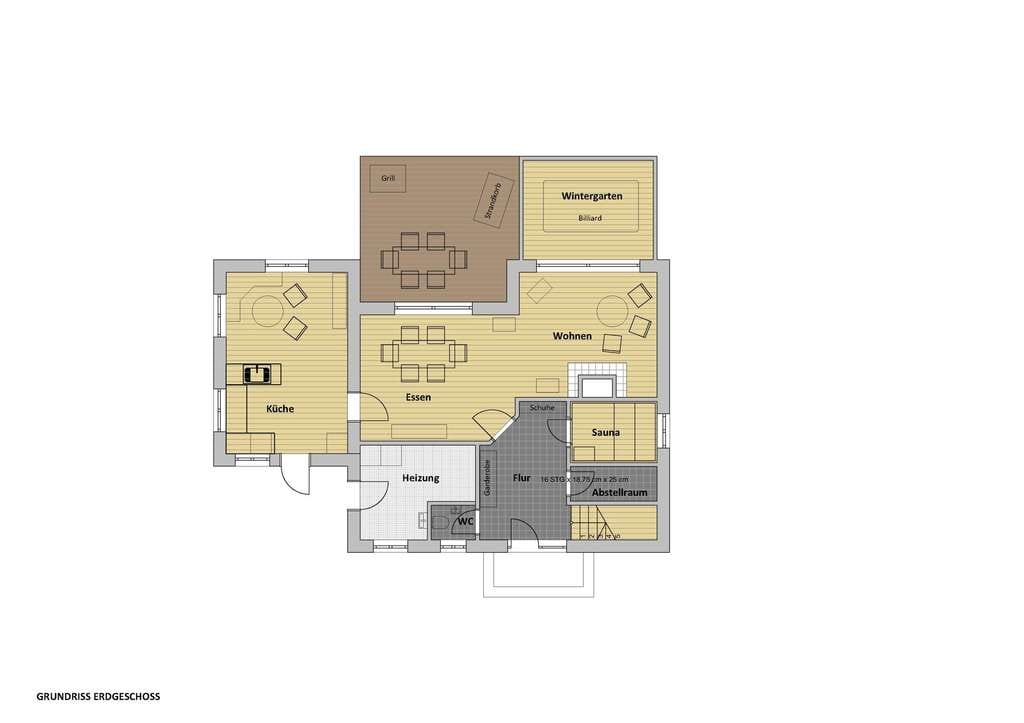 Immobilie in Langeoog - LANGEOOG: Exklusives 5 ***** Ferienhaus in begehrter Sackgassenlage unweit des Golfclubs! - Bild 4