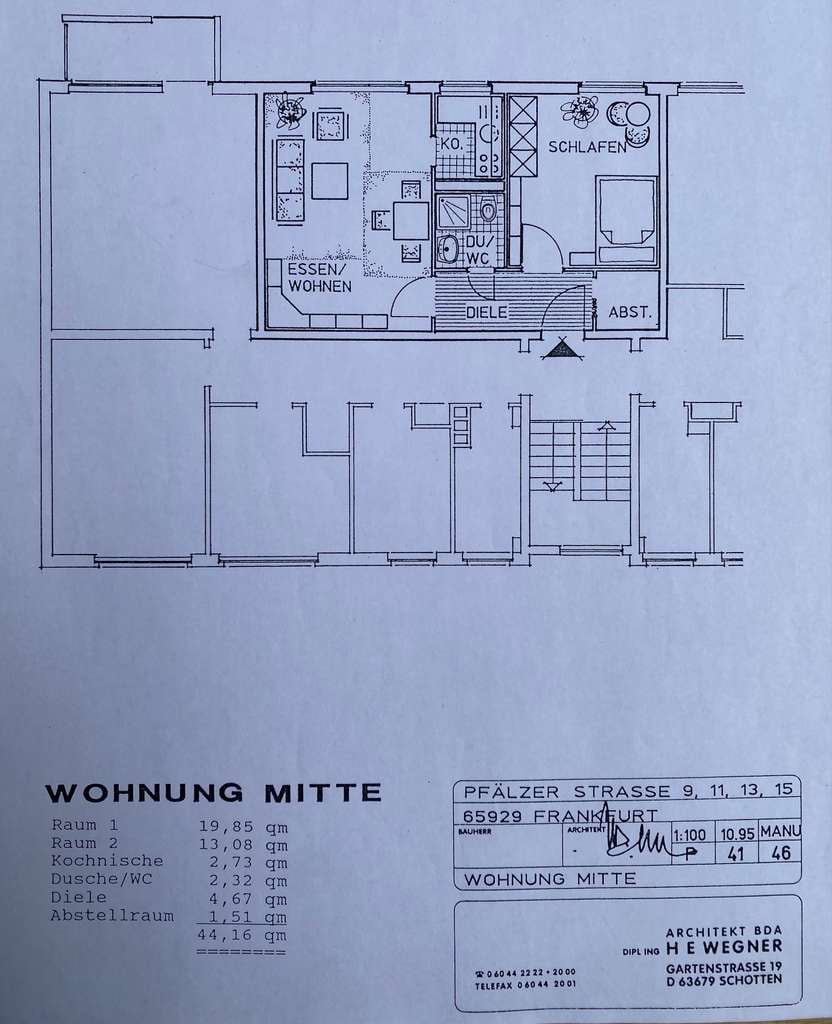 Immobilie in Frankfurt am Main - Wohnung am Liederbach - Bild 0