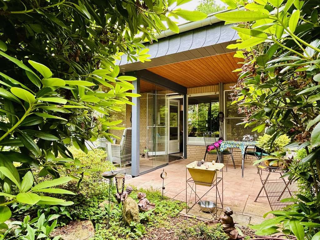 Immobilie in Emsbüren - Ferienhaus in Emsbüren-Gleesen mit Wärmepumpe, Pelletofen und Wintergarten - Bild 1