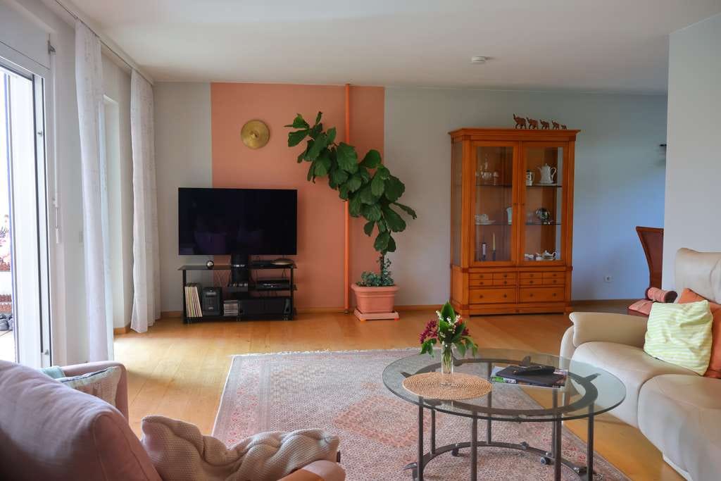 Immobilie in Wettstetten - Großzügig angelegtes Wohnhaus 2 Offene Kamine Sauna und Dusche im Keller Großzügige Terrasse - Bild 1