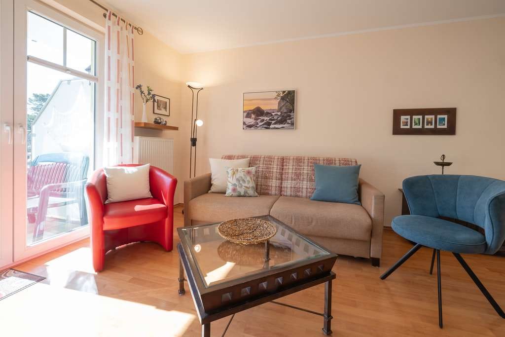 Immobilie in Baabe - Schöne Wohnung am Kurpark in Baabe mit Balkon und Meerblick - Bild 4