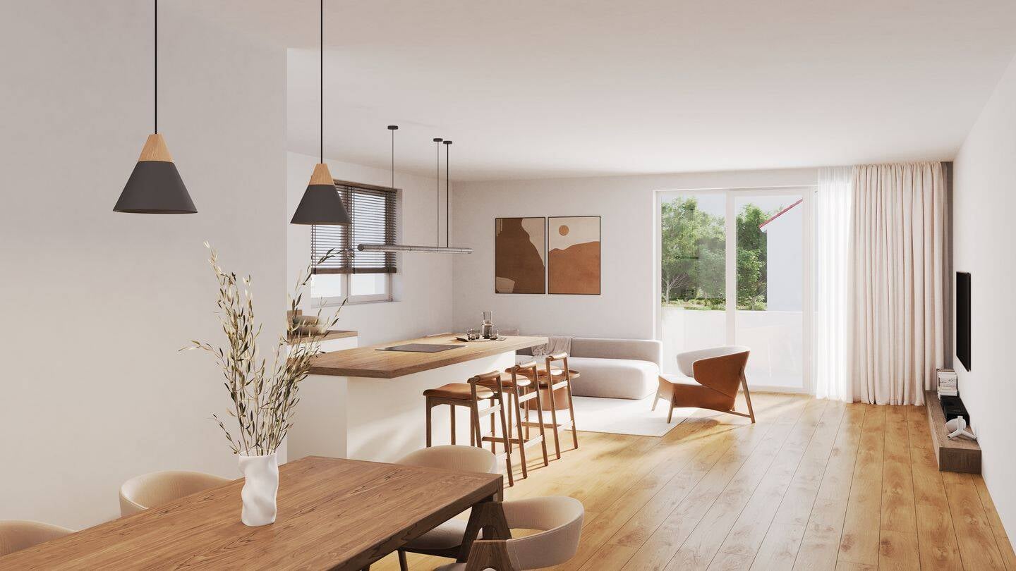 Immobilie in Plankstadt - Neubau in Bestlage inkl. Apartment, 65m² Garten und Kühloption in KFW 40 - Bild 1