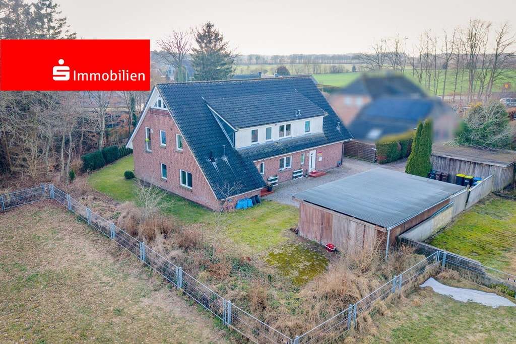 Immobilie in Jevenstedt - Selbst bewohnen und nebenan Einkünfte aus Vermietung - Bild 0