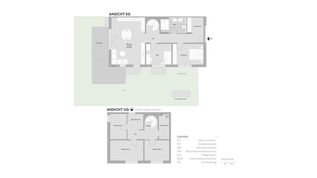 Immobilie in Lamerdingen - Lichtdurchflutete 3-Zimmer-Maisonette-Wohnung mit eigenem Garten - Bild 2