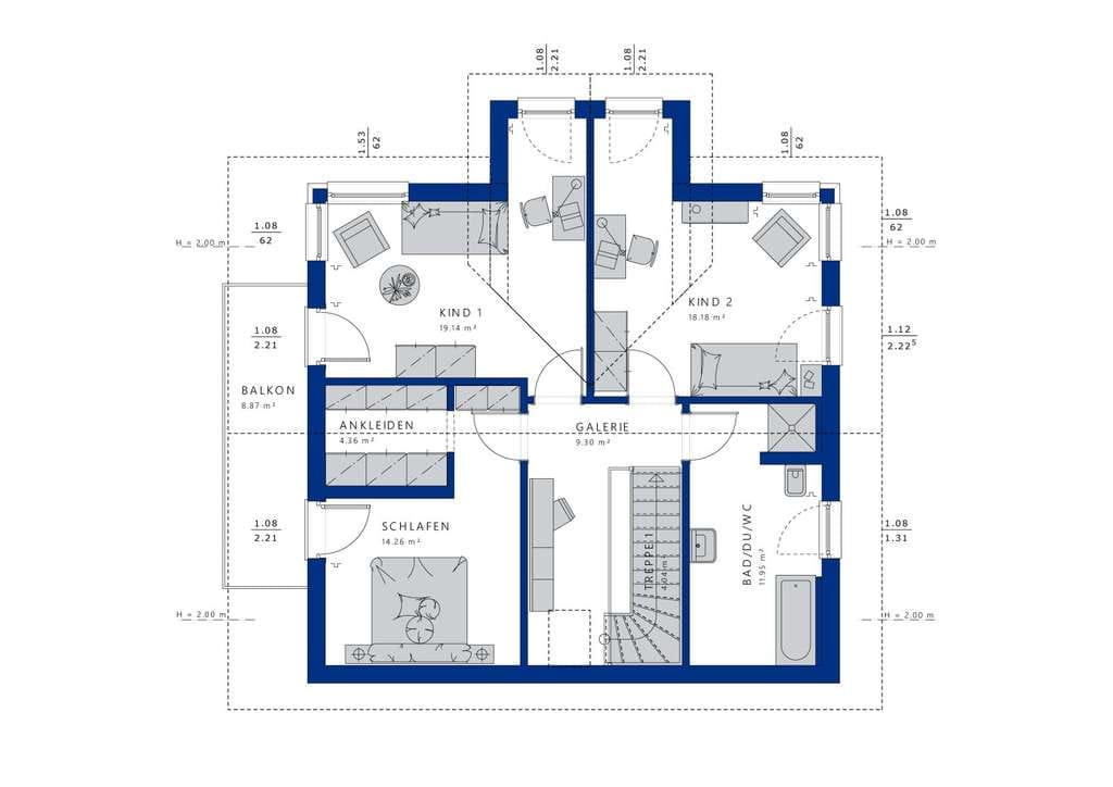 Immobilie in Hettenshausen - Aussichtslage in der Hallertau Illmünster mit Tageslichtkeller - Bild 3