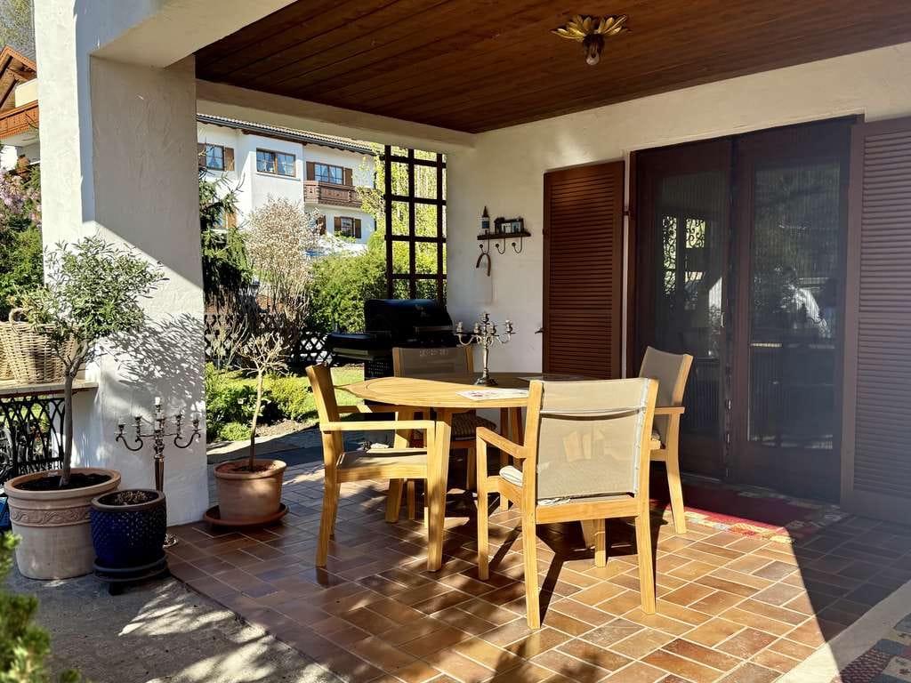 Immobilie in Bad Kohlgrub - Stilvolle und ruhig gelegene 3-4-Zimmer-Gartenwohnung im oberen Kurgebiet von Bad Kohlgrub - Bild 4