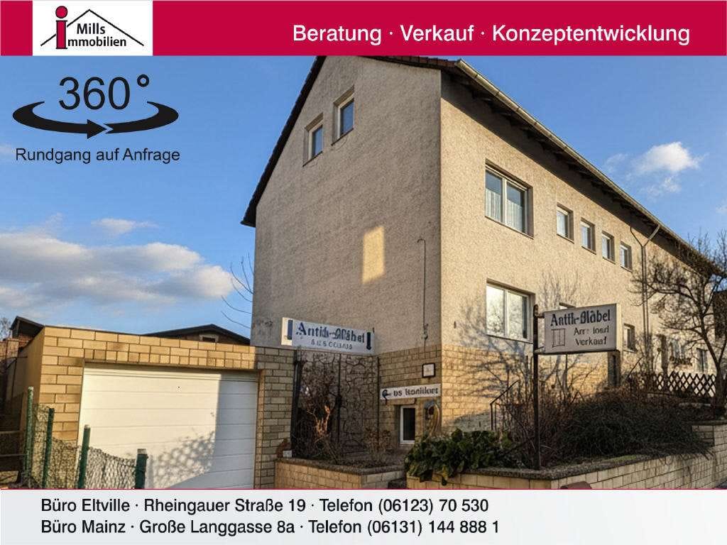 Immobilie in Stadecken-Elsheim - Großzügiges Einfamilienhaus mit Terrasse und Garten in Feldrandlage - Bild 0