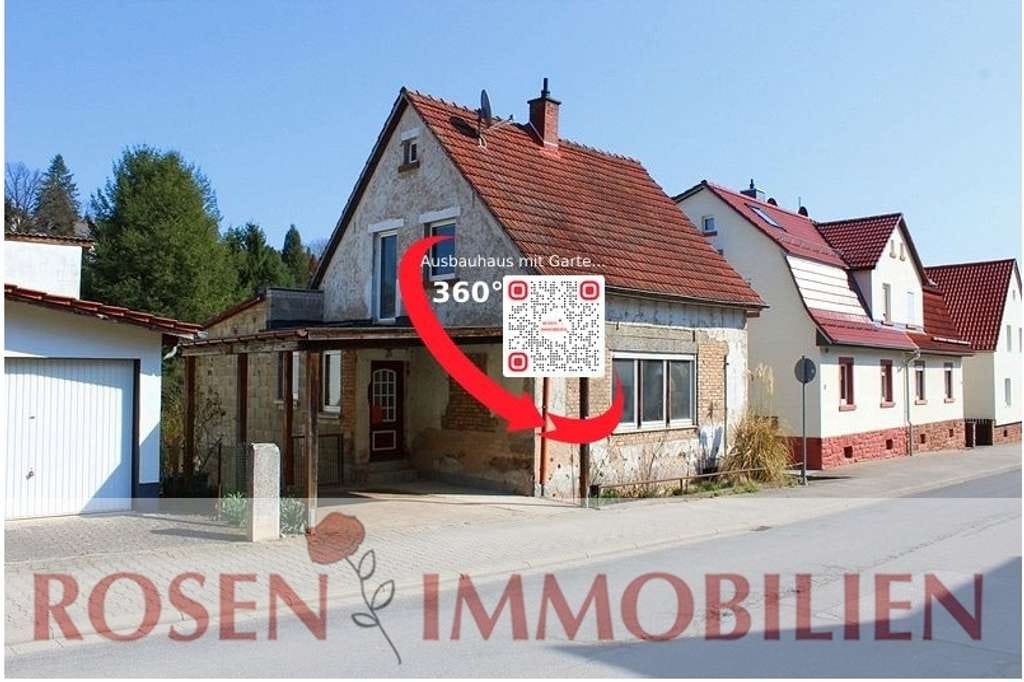 Immobilie in Wald-Michelbach - Ausbauhaus mit Garten in der Kerngemeinde - Bild 0