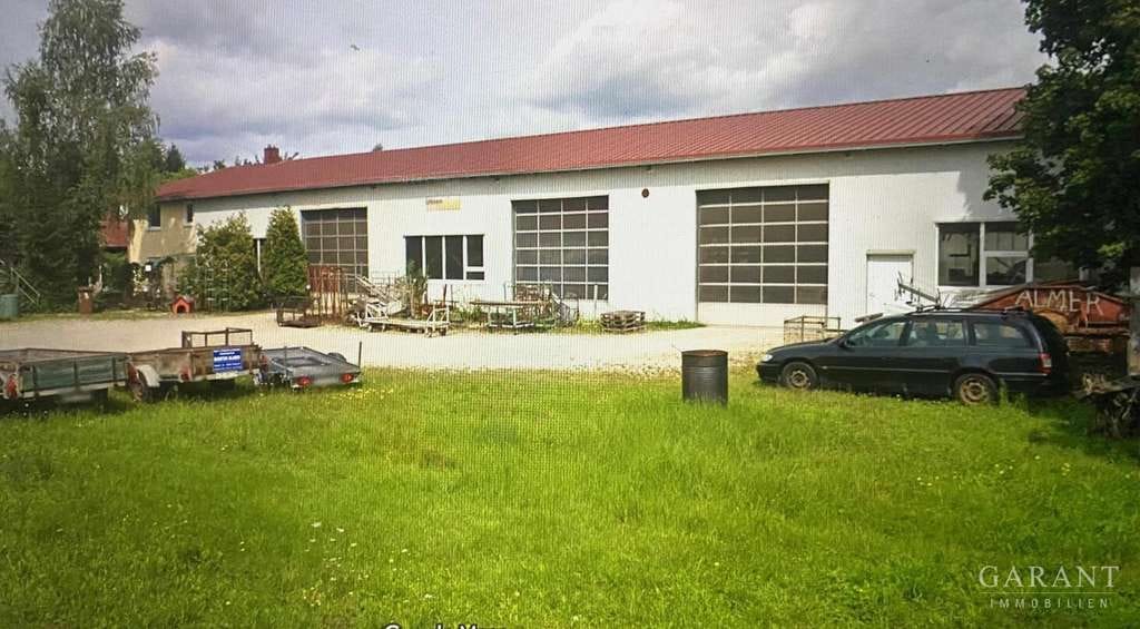Immobilie in Biberbach - Wohnhaus mit Büro, Werk-/Lagerhalle und Baugrund mit Entwicklungspotenzial! - Bild 4