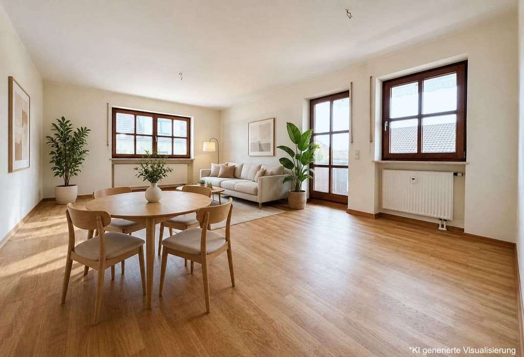 Immobilie in Pfaffing - 🌻 Sonnig | 3 Zimmer | Balkon - Bild 1