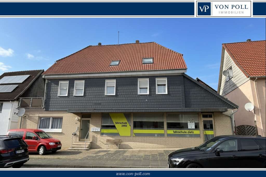Immobilie in Herzberg am Harz - Vermietetes Mehrfamilienhaus mit Wohn-/Gewerbefläche von ca. 355 m² im Zentrum von Herzberg - Bild 0