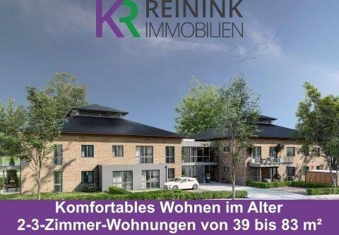 Immobilie in Laar - Neubau mit QNG-Siegel: barrierefrei | 2-3-Zimmer-Wohnungen | Terrasse/ Balkon und Stellplatz - Bild 0