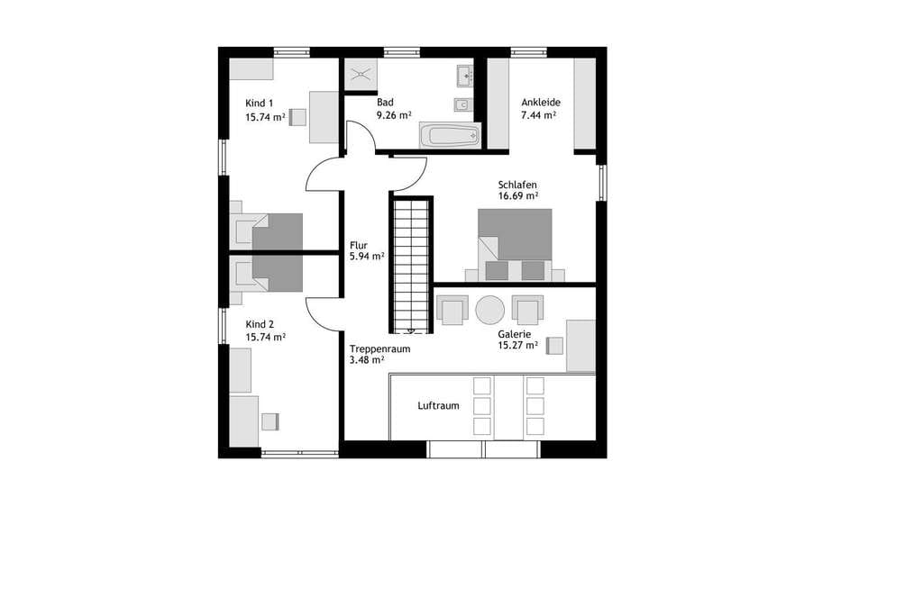 Immobilie in Kamp-Bornhofen - Exklusive Stadt Villa in Kamp-Bornhofen mit Grundstücksservice  - Bild 2