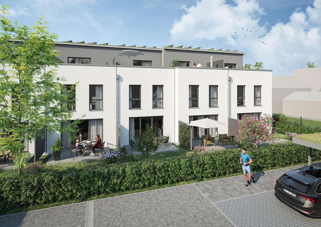 Immobilie in Rheinzabern - Projektiert: Reihenmittelhaus in Rheinzabern mit traumhafter Dachterrasse - Bild 0