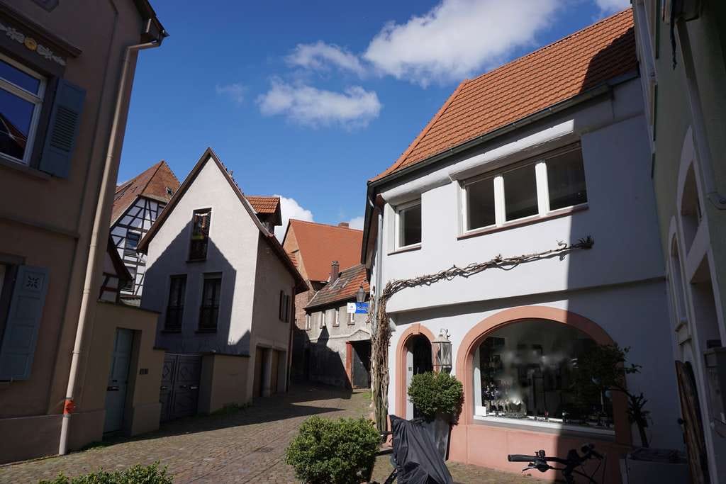 Immobilie in Ladenburg - Einzigartiges Altstadtjuwel mit großzügiger Wohneinheit und Gewerbefläche von Privat zu verkaufen! - Bild 1