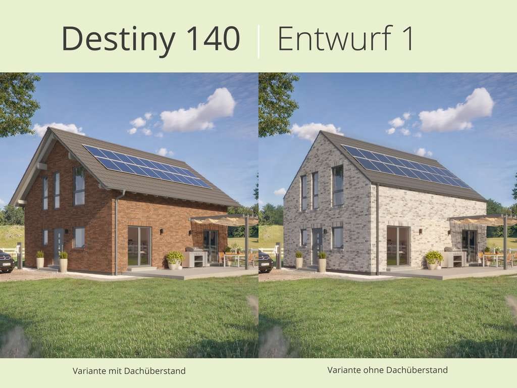 Immobilie in Deutsch Evern - Wohngesunde Holzständerbauweise nach Innen - wetterfester Klinker nach außen. Das Beste aus 2 Welten - Bild 1