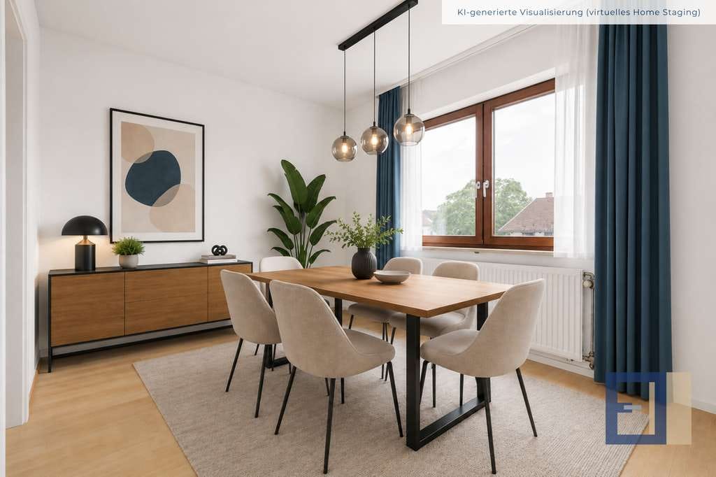 Immobilie in Bischofsheim - Viel Platz für Familien: 120 m² Maisonette - 4-Zi, 2 Bäder, Balkon, Gartennutzung & ideal angebunden - Bild 4