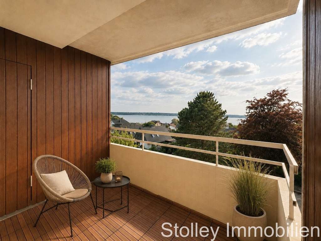 Immobilie in Heikendorf - Charmante Wohnung mit traumhaftem Ostseeblick, Balkon und Sauna - Bild 4