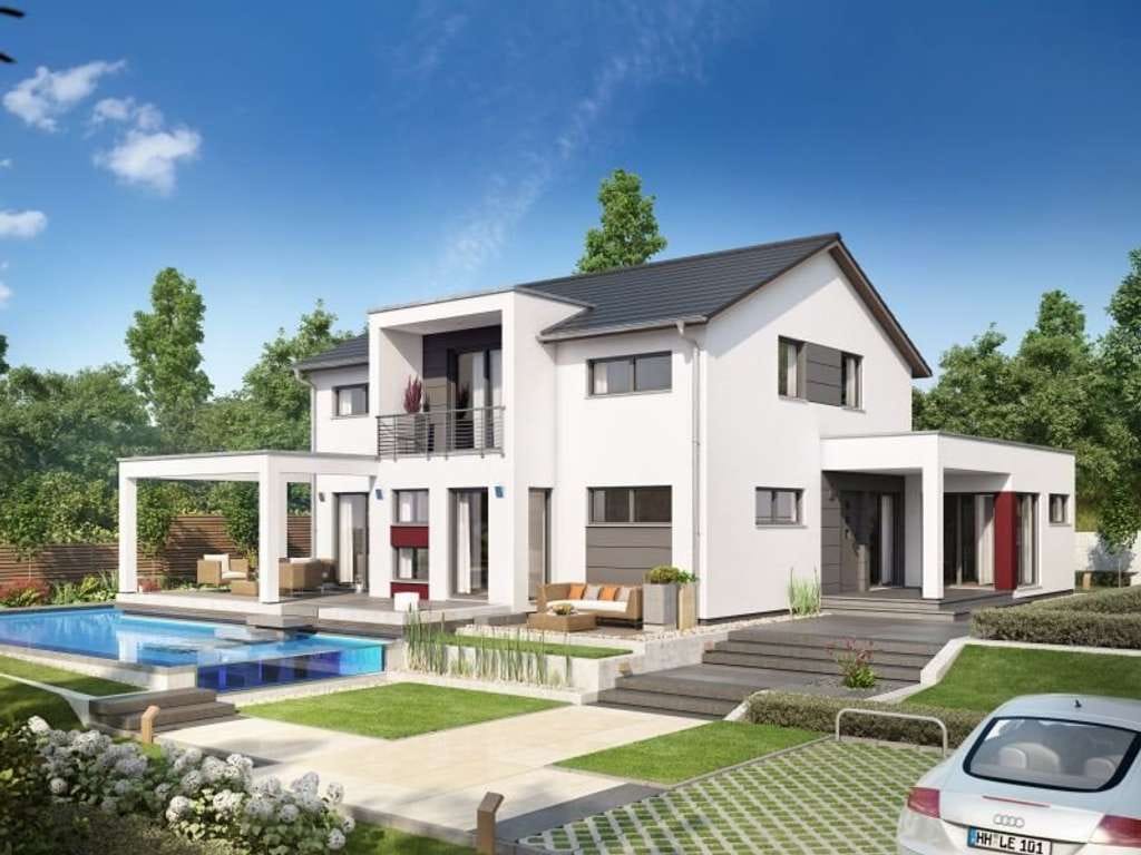Immobilie in Adelzhausen - Bezugsfertiges EFH (Bad Vilbel XL) inklusive Keller und Grundstück - Bild 0