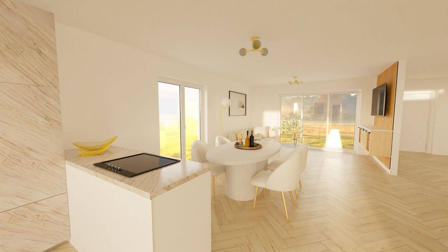Immobilie in Großmehring - Neubau-Reihenhäuser nahe Ingolstadt - KfW-40, ruhig & naturnah - Bild 2