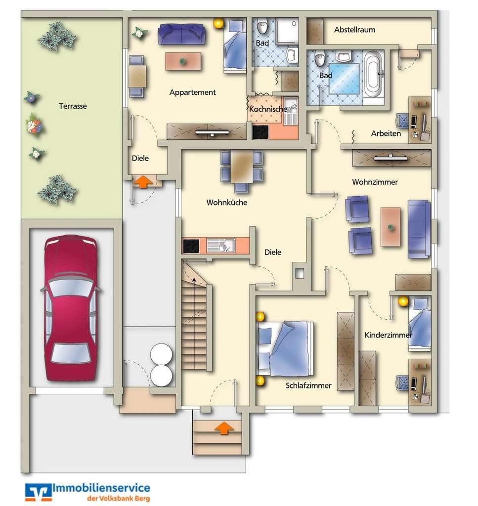 Immobilie in Wermelskirchen - Mehrfamilienhaus im Zentrum von Wermelskirchen - Bild 1