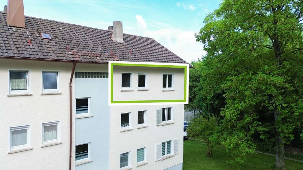 Immobilie in Leutkirch im Allgäu - Eigennutzer und Kapitalanleger aufgepasst - tolle leerstehende Wohnung direkt in Leutkirch! - Bild 2