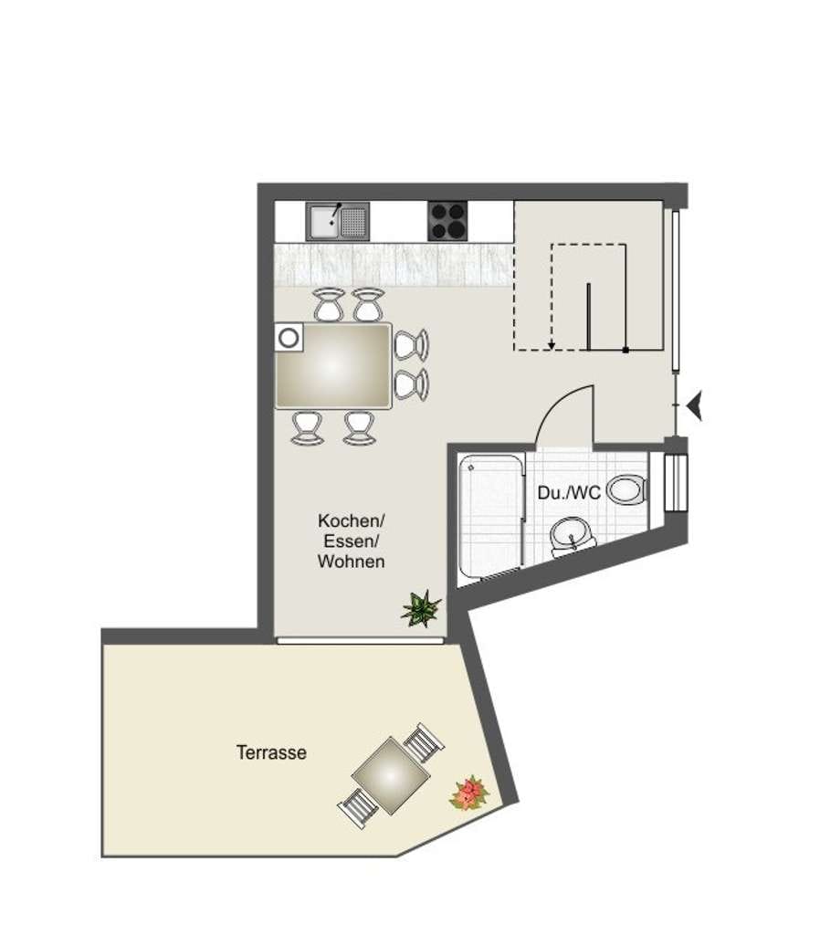 Immobilie in Breege - Moderne Dünen - Design-Maisonette mit 3 Schlafzimmern in idealer Strandlage! - Bild 3