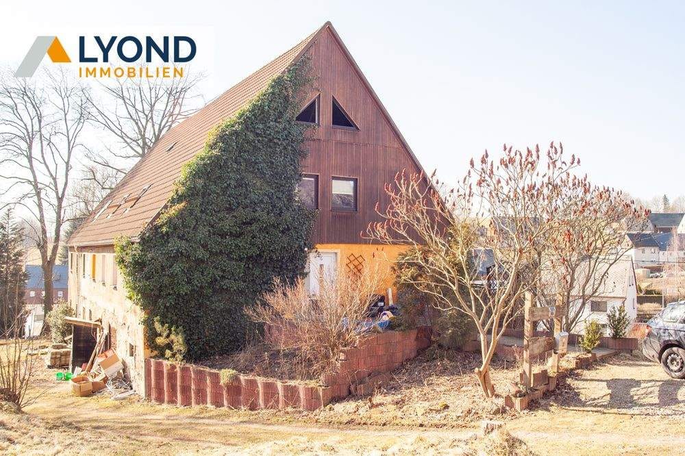 Immobilie in Olbernhau - Historischer Bauernhof mit großem Grundstück und Scheune - ländliches Idyll mit viel Potenzial - Bild 0