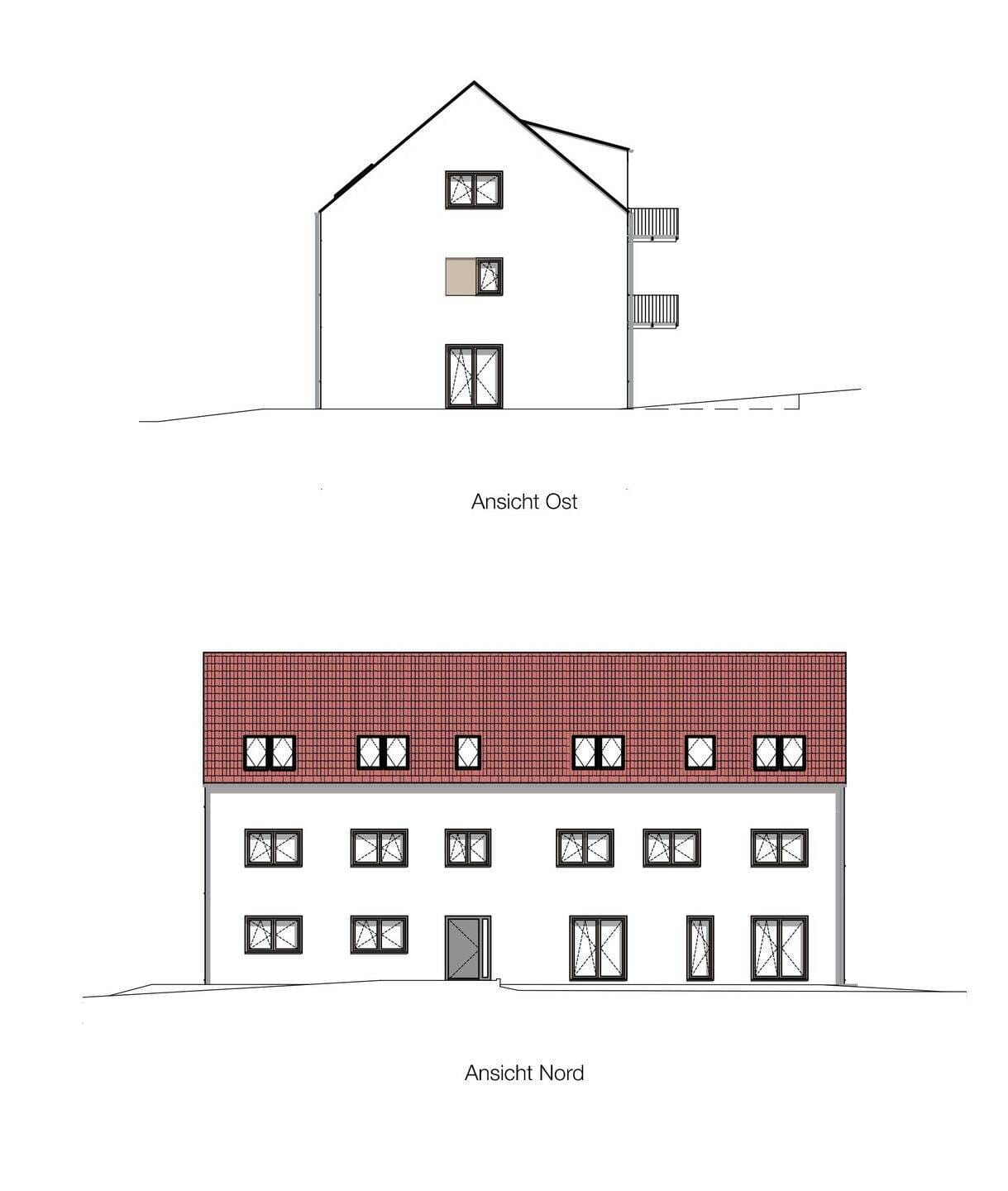 Immobilie in Parsberg - Neubau Dachgeschosswohnung mit Westbalkon - Bild 2