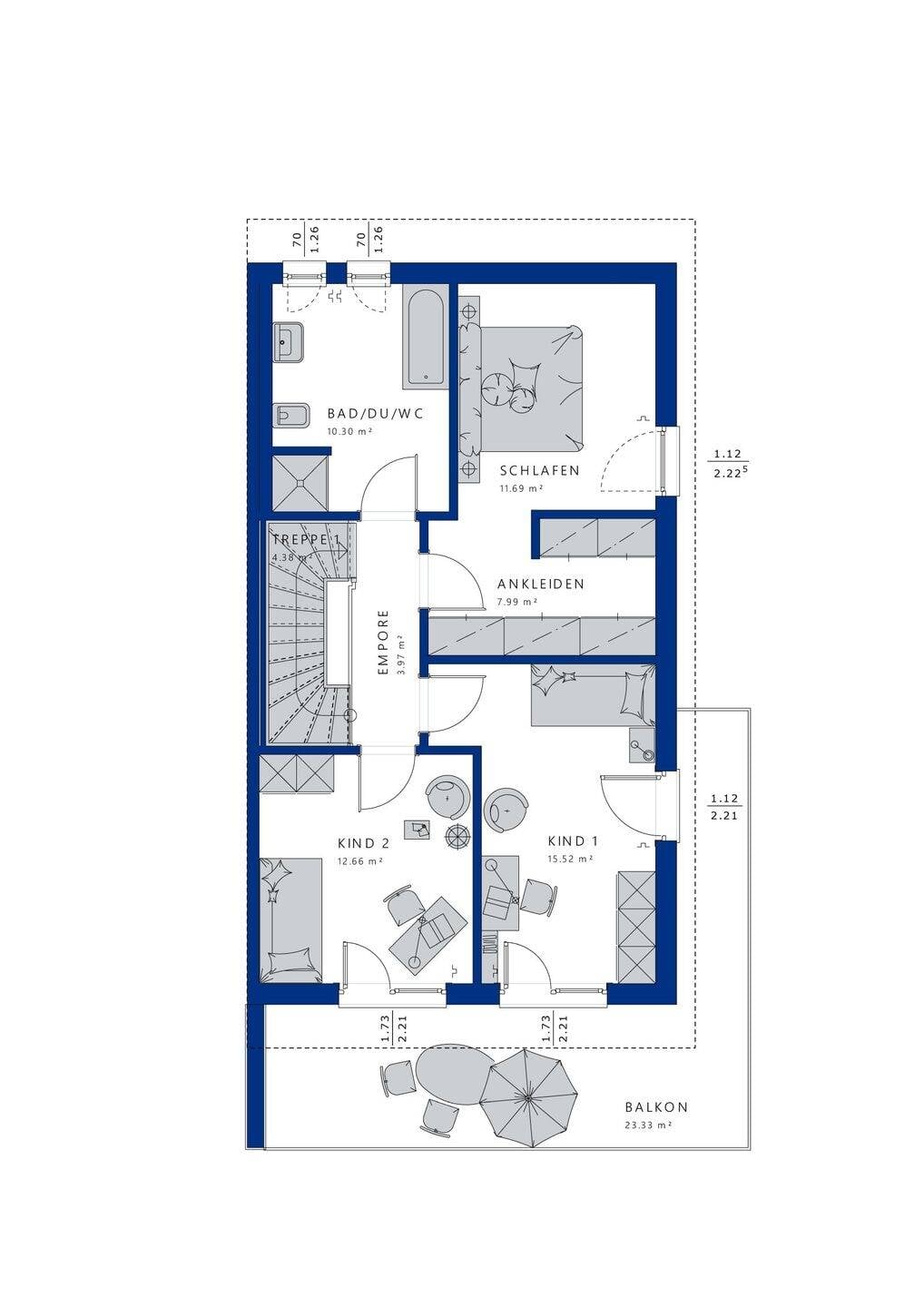 Immobilie in Bahlingen - Bien-Zenker: Ihr individuelles Traumhaus in Hartheim am Rhein - Bild 3