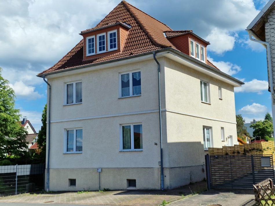 Immobilie in Bleicherode - Großzügiges zentrales Stadthaus - für bis zu zwei Familien ideal gelegen, mit großem Grundstück - Bild 1
