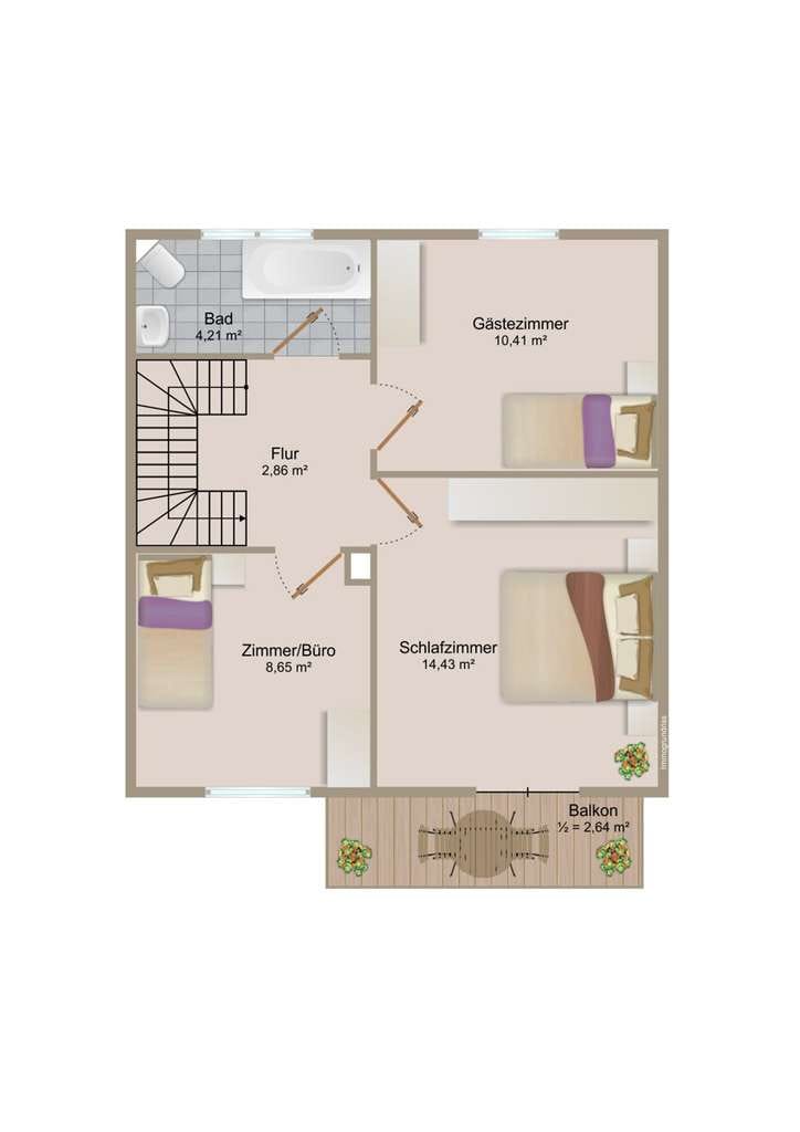 Immobilie in Ebersberg - Die Chance auf ein familienfreundliches Reihenmittelhaus mit Südterrasse mit Potential - Bild 3