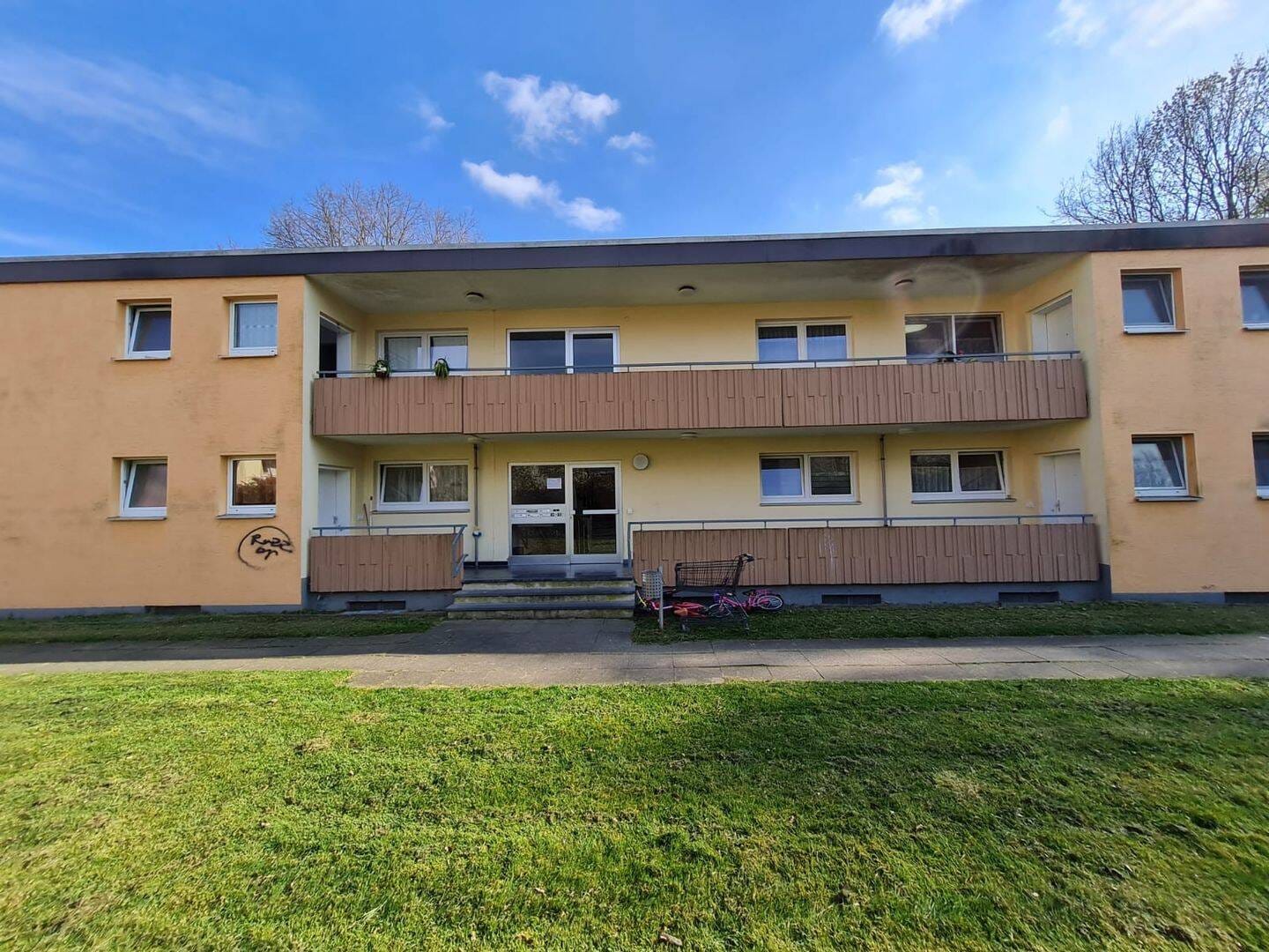 Immobilie in Bielefeld - Bielefeld-Baumheide: Große 5 Zi.-ETW im Erdgeschoss mit Balkon - Bild 1