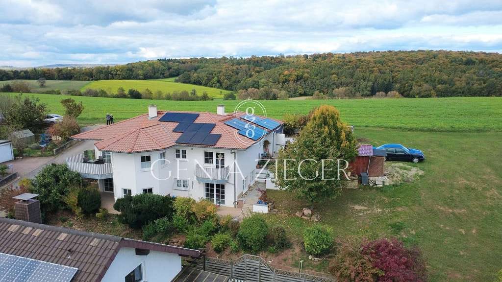Immobilie in Dielheim - Wohnen mit Weitblick – Einfamilienhaus in traumhafter Hang- und Feldrandlage - Bild 0