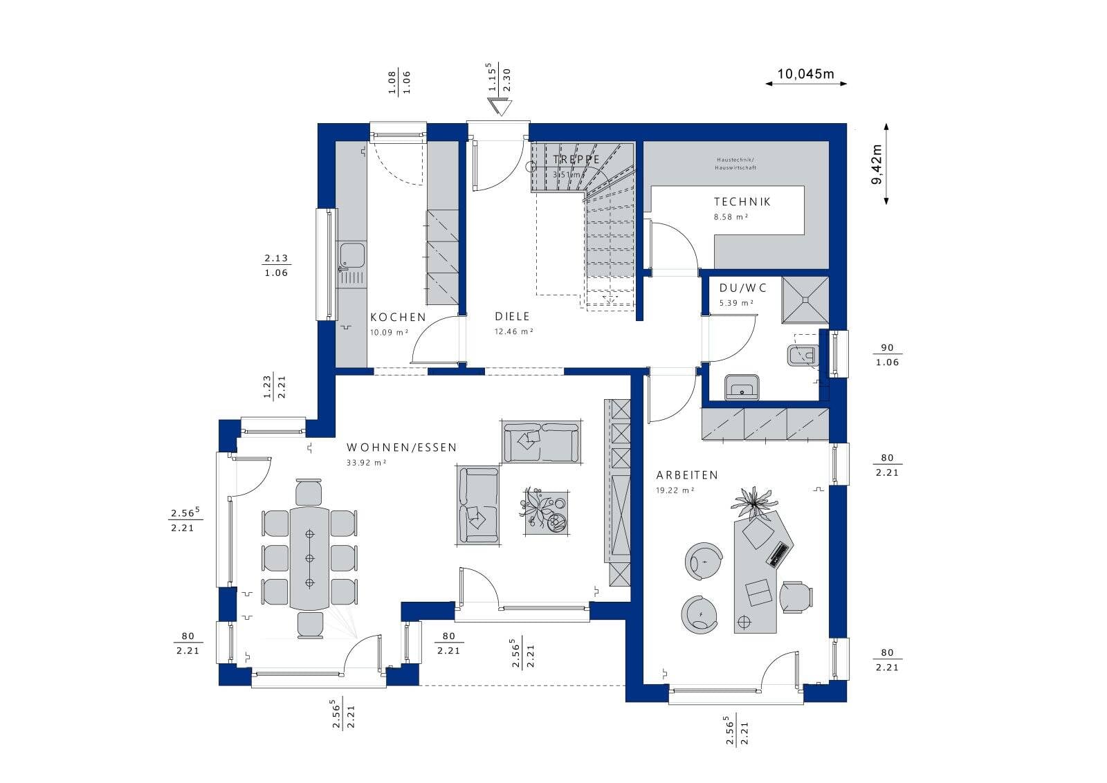 Immobilie in Michelau in Oberfranken - Villa mit Panoramablick - Wohnen, in seiner schönsten Form! - Bild 2
