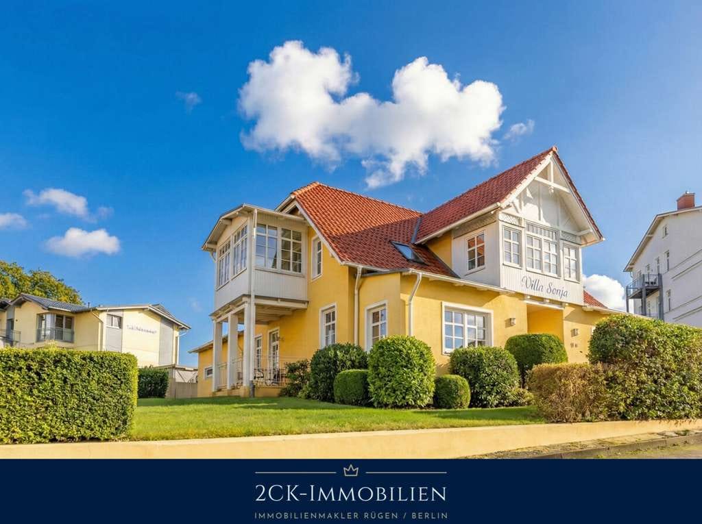 Immobilie in Göhren - sanierte Bäderstil-Villa im Ostseebad Göhren: 4 bezugsfertige Ferienwohnungen in Strandnähe! - Bild 0