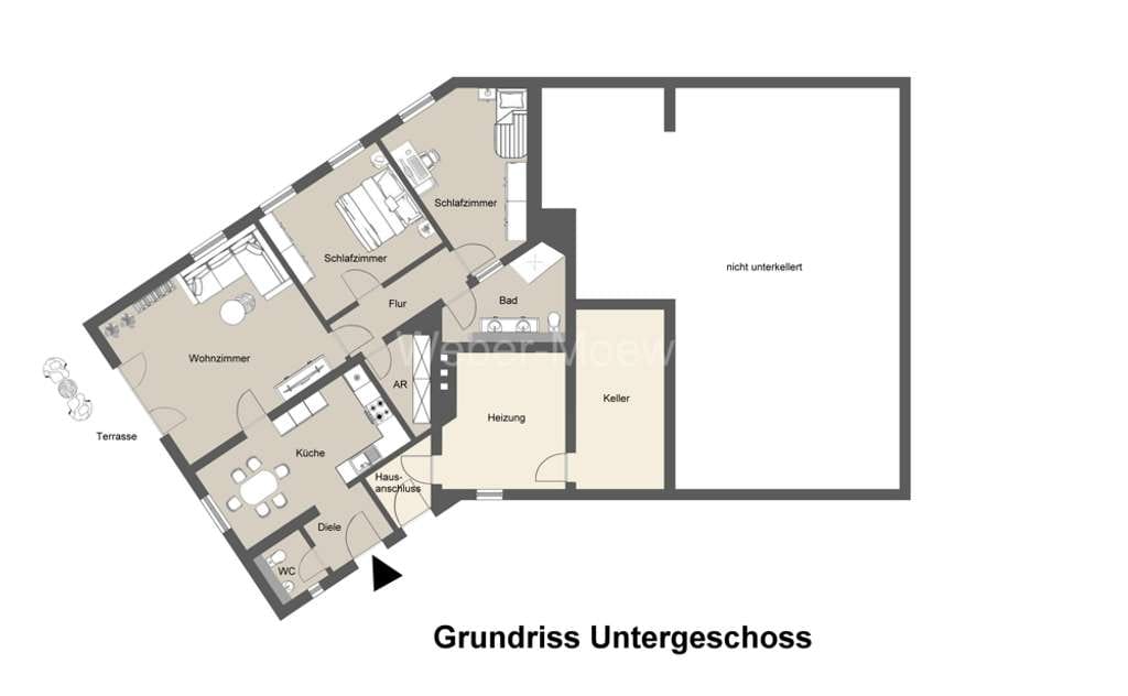 Immobilie in Wachtberg - Einzigartiges Architektenhaus mit Einlieger, traumhafter Dachterrasse, Wintergarten & Whirlpool - Bild 1